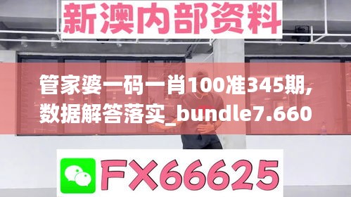 管家婆一码一肖100准345期,数据解答落实_bundle7.660
