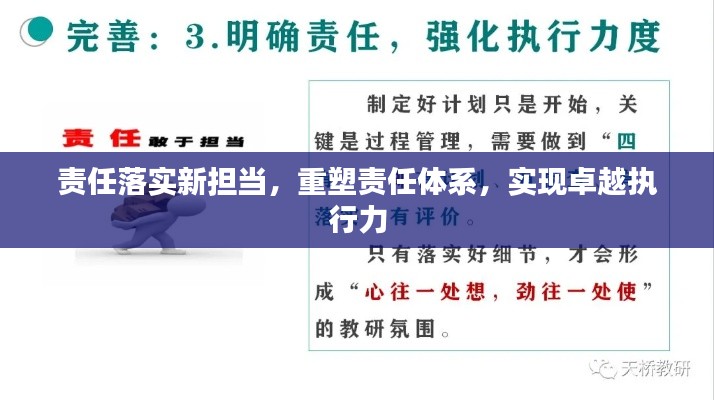 责任落实新担当，重塑责任体系，实现卓越执行力